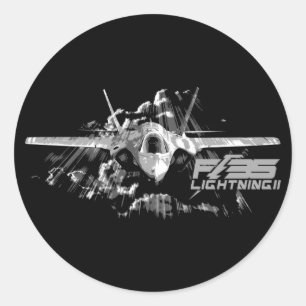 Adesivo F-35 Lightning II Classic Round Sticker