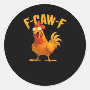 Adesivo F-Caw-F-Chicken Essential Vintage Legal