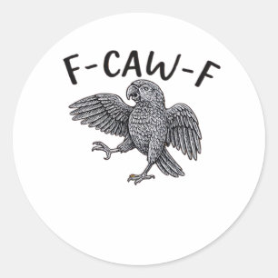 Adesivo F Caw F Design Minimalista Limpo