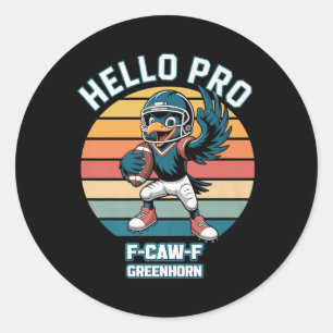 Adesivo F Caw F Futebol Engraçado Multidão Premium 