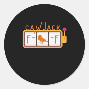 Adesivo F-Caw-F Jackpot Gráfico Retro