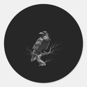 Adesivo F-caw-f - Raven - Crow - Halloween Figurume Premiu