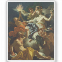 F. Solimena - Aurora tirando licença de Tithonus