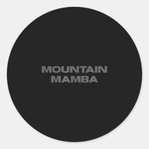 Adesivo fã de basquete de Utah mountain mamba