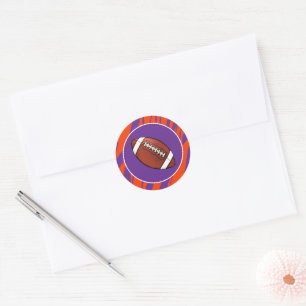 Adesivo Fã de Clemson Personalizável