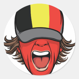 Adesivo Fã de esportes de Bélgica