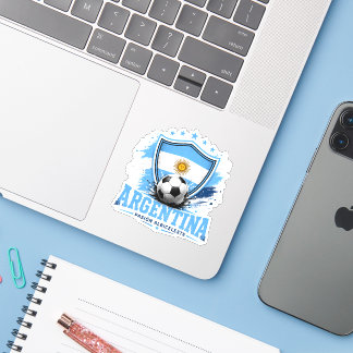 Adesivo Fã de Futebol da Argentina Albiceleste Futebol