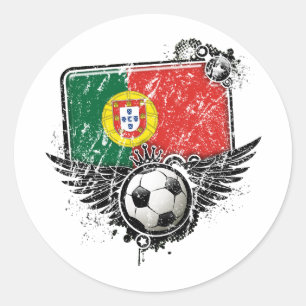 Adesivo Fã de futebol Portugal