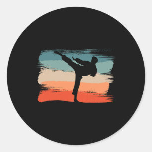 Adesivo Fã de Karatê Artigo Acessórios de Artes Marciais T