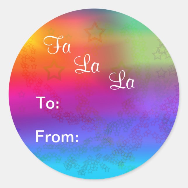 Adesivo Fa La La (Frente)