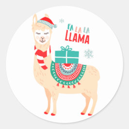 Adesivo Fa La Llama | Natal