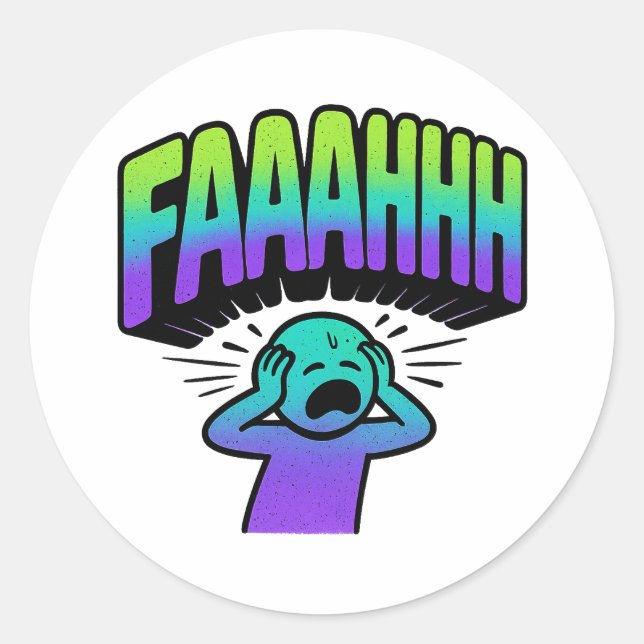 ADESIVO FAAAAHHH  (Frente)