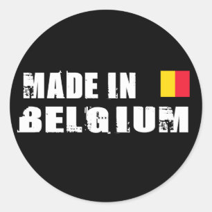 Adesivo Fabricado na Bélgica