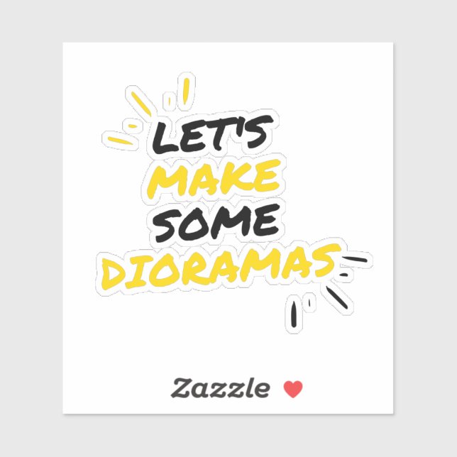 Adesivo Fabricantes de Diorama (Folha)