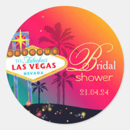 Adesivo Fabuloso Chá de panela de Las Vegas