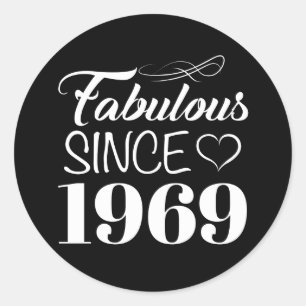 Adesivo Fabuloso desde 1969, 50º aniversário
