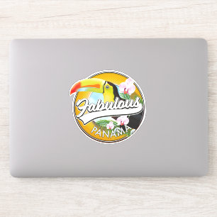 Adesivo Fabuloso logotipo retrô do Panamá