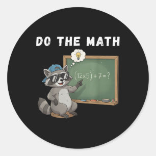 Adesivo Faça a Matemática 67 Meme Engraçado Seis Sete Prof
