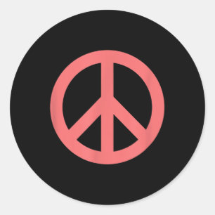 Adesivo Faça a paz não entrar em guerra - Logotipo de sina