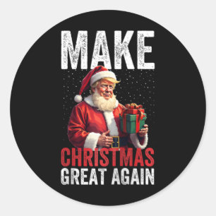 Adesivo Faça Excelente De Natal Novamente Para Os Amantes