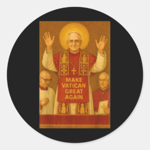 Adesivo Faça Excelente de Vaticano novamente - Papa Leo Xi
