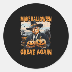 Adesivo Faça o Halloween Grande Novamente Engraçado Trump