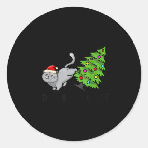 Adesivo Faça o que eu quero na árvore de Natal, Natal, eng