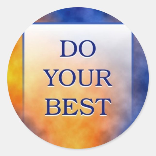 ADESIVO FAÇA O SEU MELHOR (Frente)