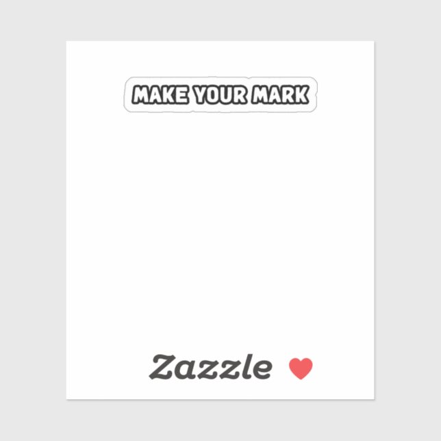 Adesivo Faça sua contribuição de impacto herdado (Folha)