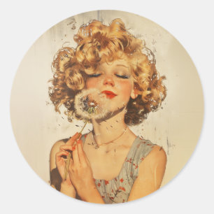 Adesivo Faça um Dandelion de desejo