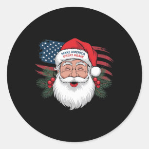 Adesivo Faça Um Excelente De Natal Novamente Xmas Trump Me