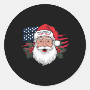 Adesivo Faça Uma Excelente De Natal Novamente Xmas Trump P