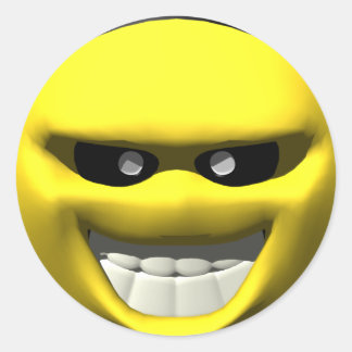 Adesivo Face amarela média