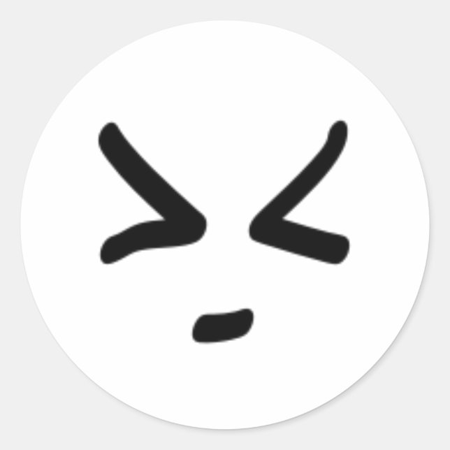 Adesivo Face Asiática (Frente)