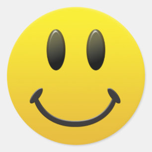 Adesivo Face feliz