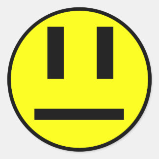 Adesivo Face indiferente