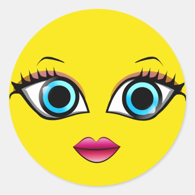 ADESIVO FACE MULHER (Frente)