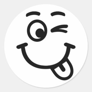 Adesivo face piscar os olhos