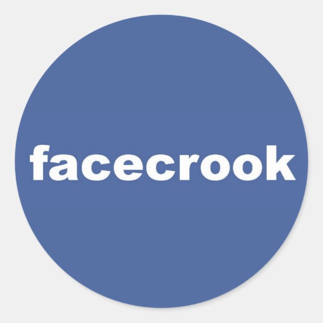 Adesivo facecrook (Frente)