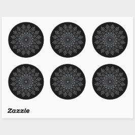 Adesivo Fácil Diversão - Ponto Floral Mandala Modelo