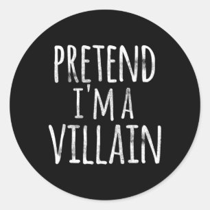 Adesivo Fácil Fácil Fácil Festa de Halloween Eu sou um CUS