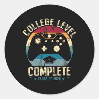 Adesivo Faculdade Concluída Cl De 2026 Gamer Graduação
