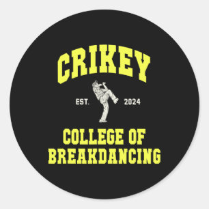 Adesivo Faculdade Cóta De Breakdancing Breakdance Dan