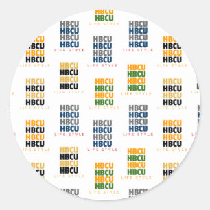 Adesivo Faculdade e universidades pretas históricas HBCU