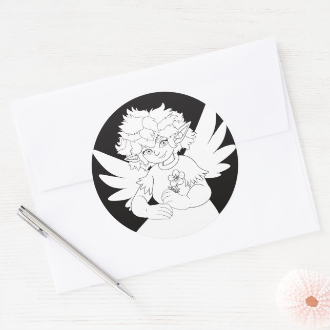 Adesivo Fada (Envelope)