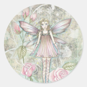 Adesivo Fada da Rosa Fantasiosa