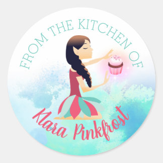 Adesivo Fada de assar cupcake mágico da cozinha