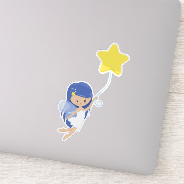 Adesivo Fada De Esteira, Fada De Corte, Fada De Leite Com  (Detalhe)