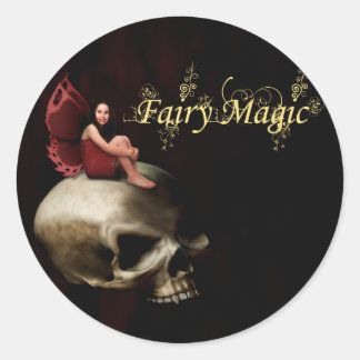 Adesivo Fada de Leite de Mágica Halloween