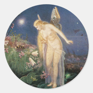 Adesivo Fada e Abelha de Mel